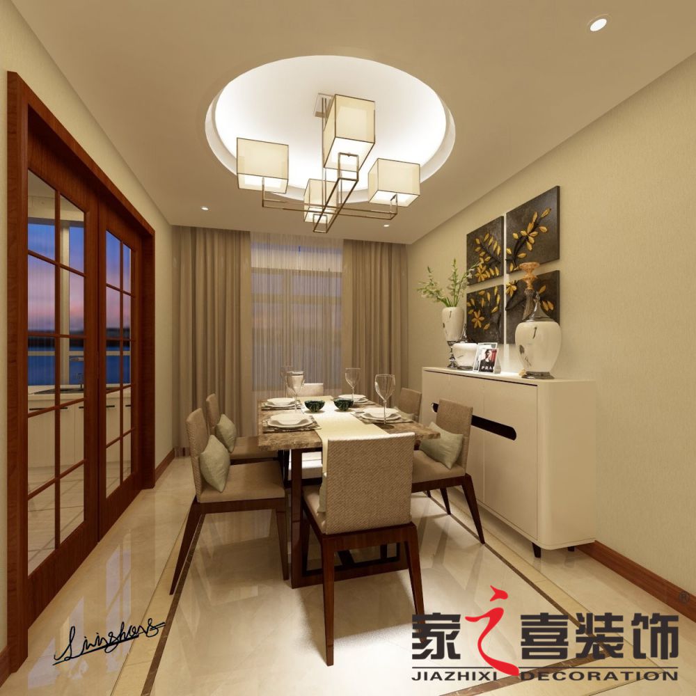 信阳好博平台_好博（中国）一站式服务平台明辉阿卡迪亚  现代简约140平