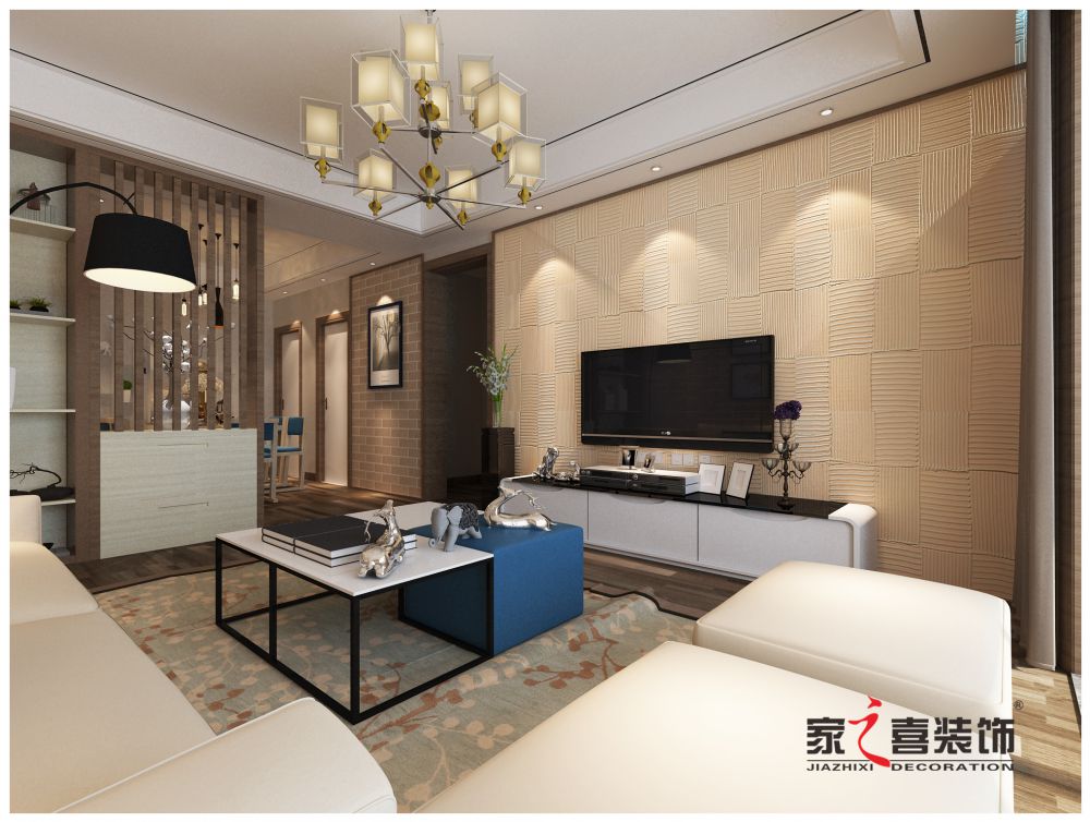 信阳好博平台_好博（中国）一站式服务平台建业城 现代风格